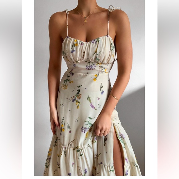 Floral Midi Dress - Picture 4 of 6